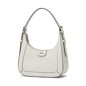 ORYANY White Leather Shoulder Bag Crossbody Hobo Baguette Purse New